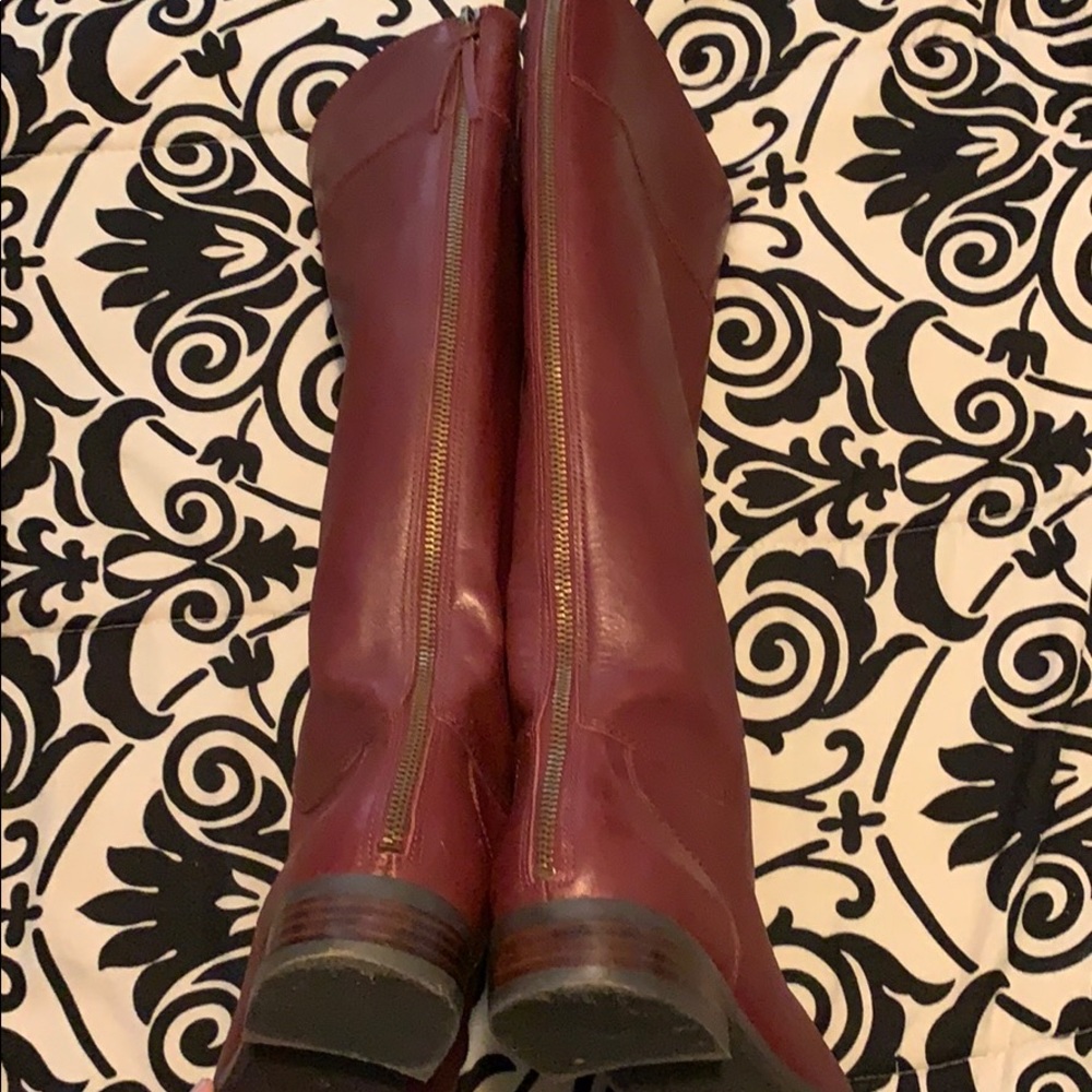 Nine West Leather Riding Boots - Picture 7 of 8